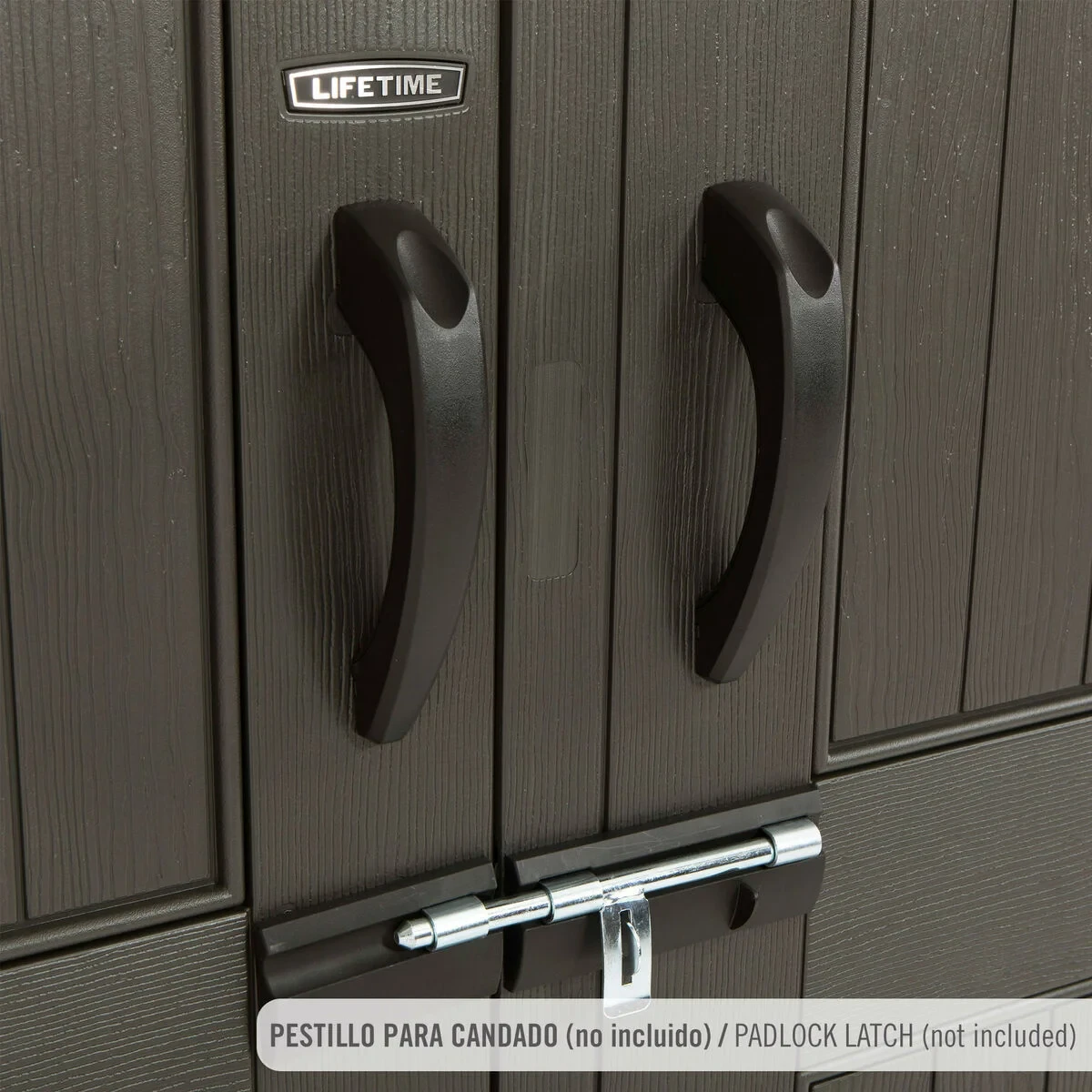 Caseta Lifetime 215 x 227 x 215 cm Gris