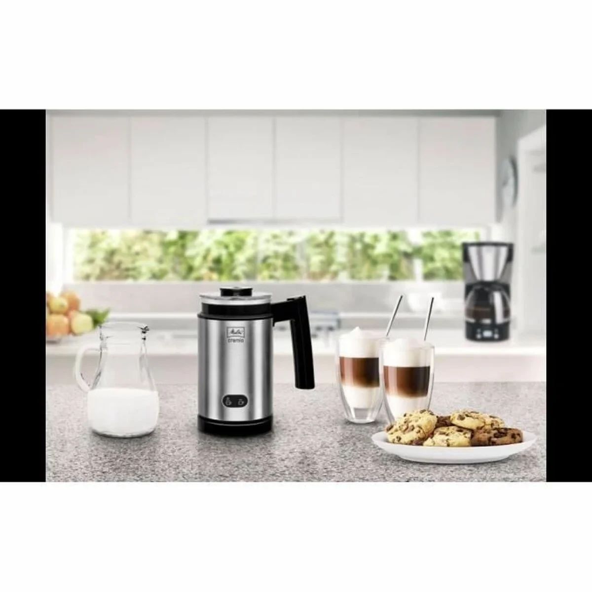 Mini Batidora Espumadora Melitta 1014-02 Negro 450 W 200 ml