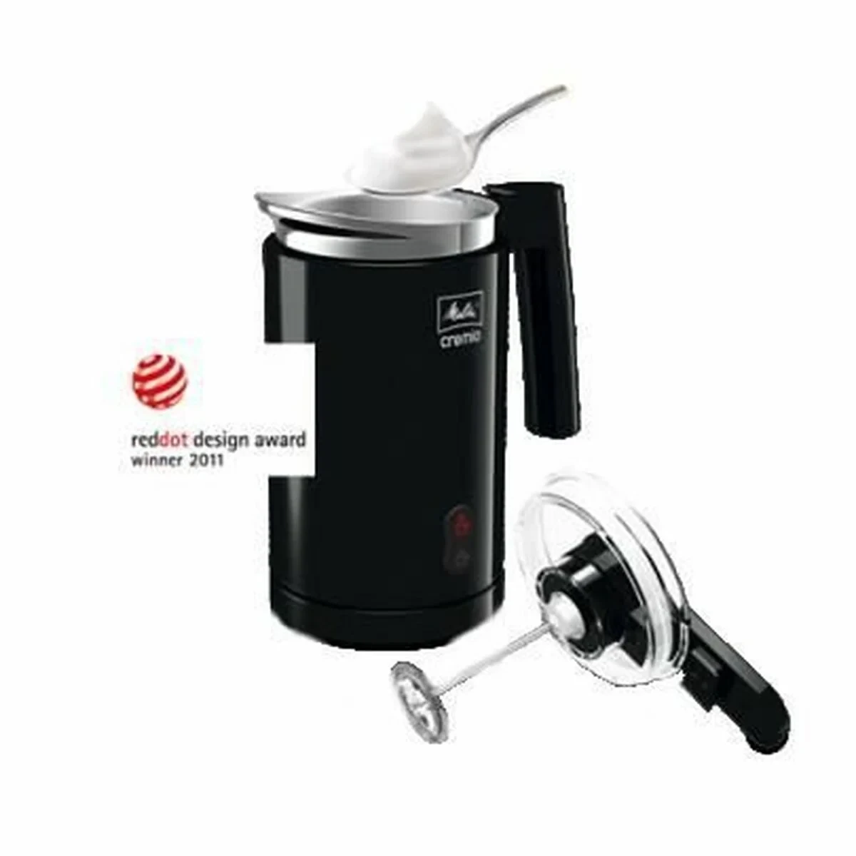 Mini Batidora Espumadora Melitta 1014-02 Negro 450 W 200 ml