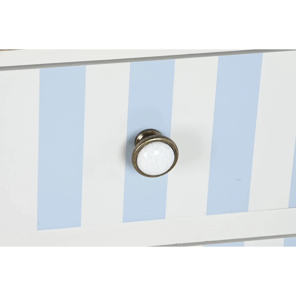 Mueble de TV DKD Home Decor Blanco Azul cielo (120 x 48 x 60 cm)