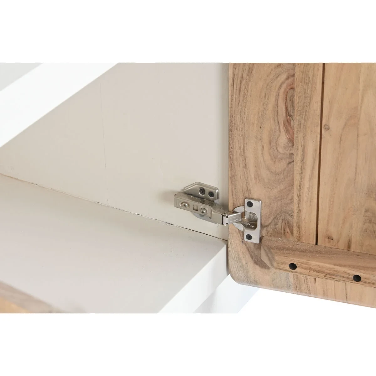 Mueble de TV Home ESPRIT Blanco Natural 140 x 40 x 55 cm