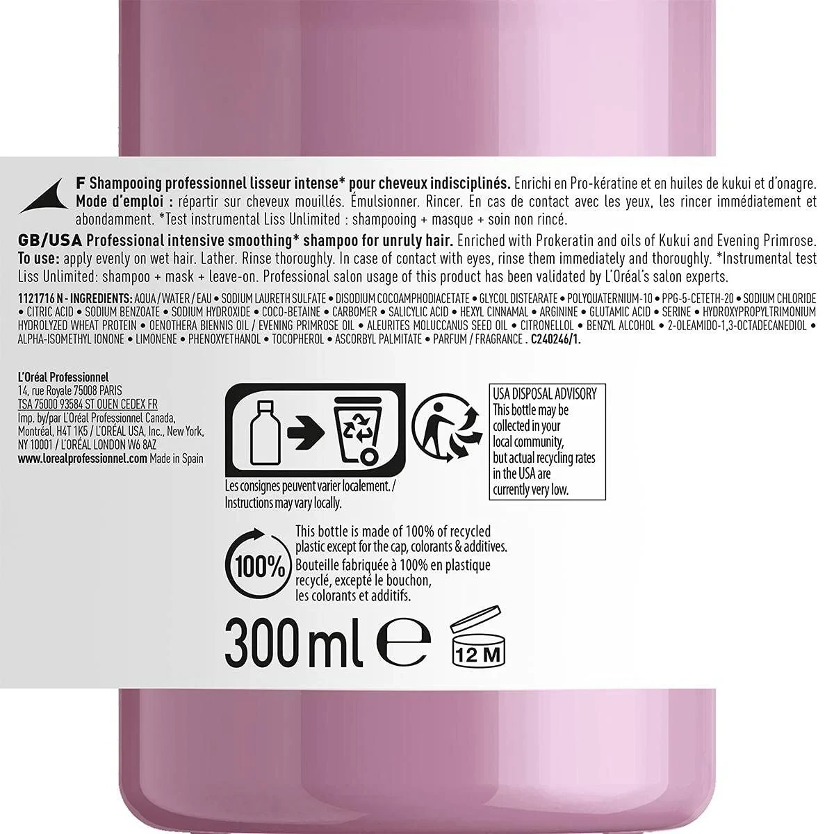 Champú L'Oreal Professionnel Paris E3554800
