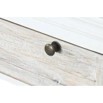 Cajonera Home ESPRIT Blanco Desgastado 115 x 40 x 80 cm
