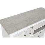 Cajonera Home ESPRIT Blanco Desgastado 115 x 40 x 80 cm
