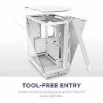 Caja Semitorre ATX NZXT CC-H61FW-R1 Blanco