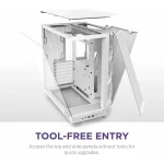 Caja Semitorre ATX NZXT CC-H61FW-R1 Blanco
