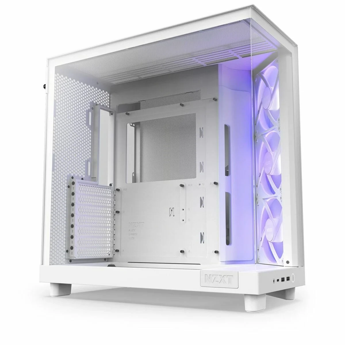 Caja Semitorre ATX NZXT CC-H61FW-R1 Blanco