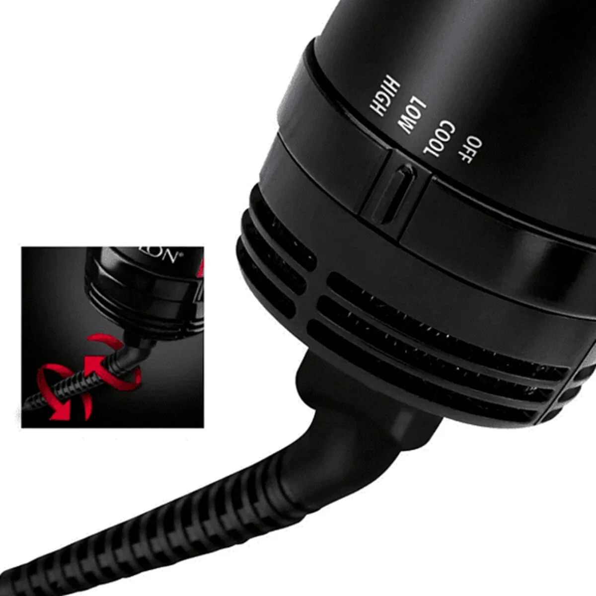 Cepillo Secador y Voluminizador Iónico Revlon RVDR5222E 800W