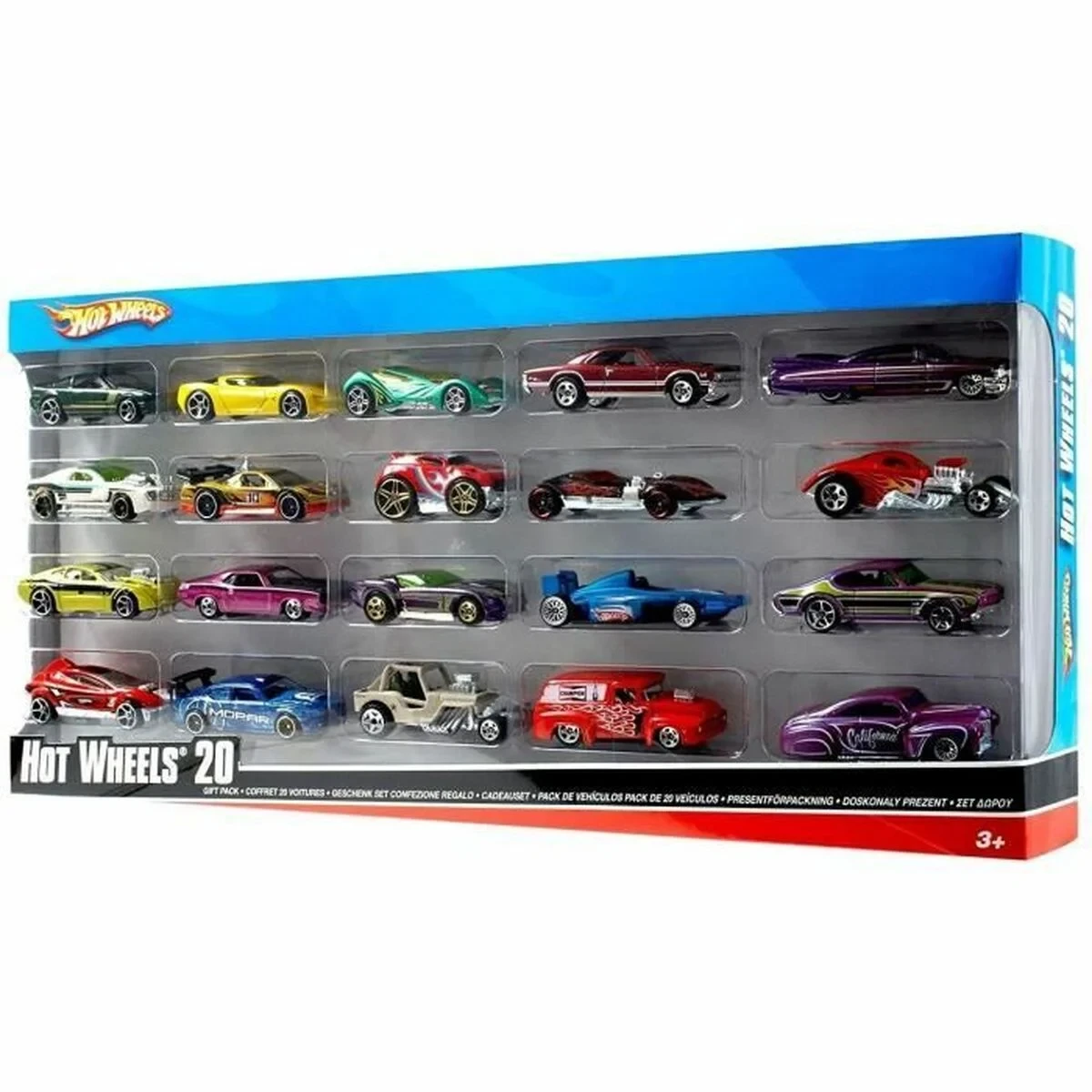 Playset de Vehículos Hot Wheels H7045 20 Unidades