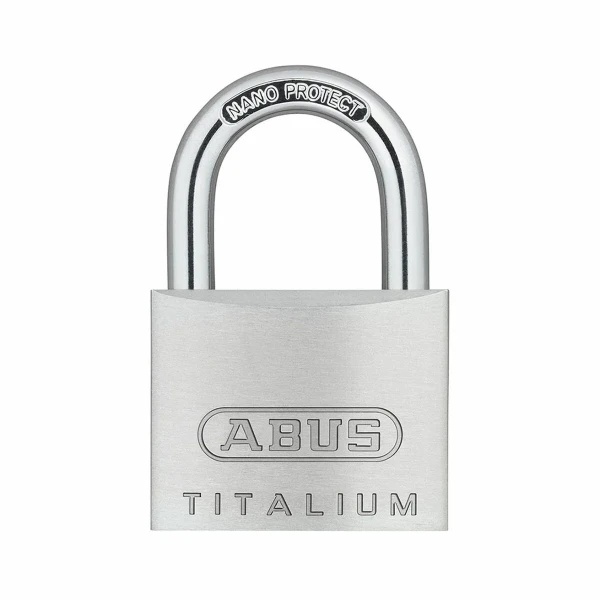 Candado de llave ABUS Titalium 64ti/50 Aluminio Rectangular