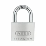 Candado de llave ABUS Titalium 64ti/50 Aluminio Rectangular
