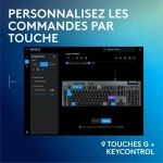 Teclado Logitech G915 X Negro AZERTY