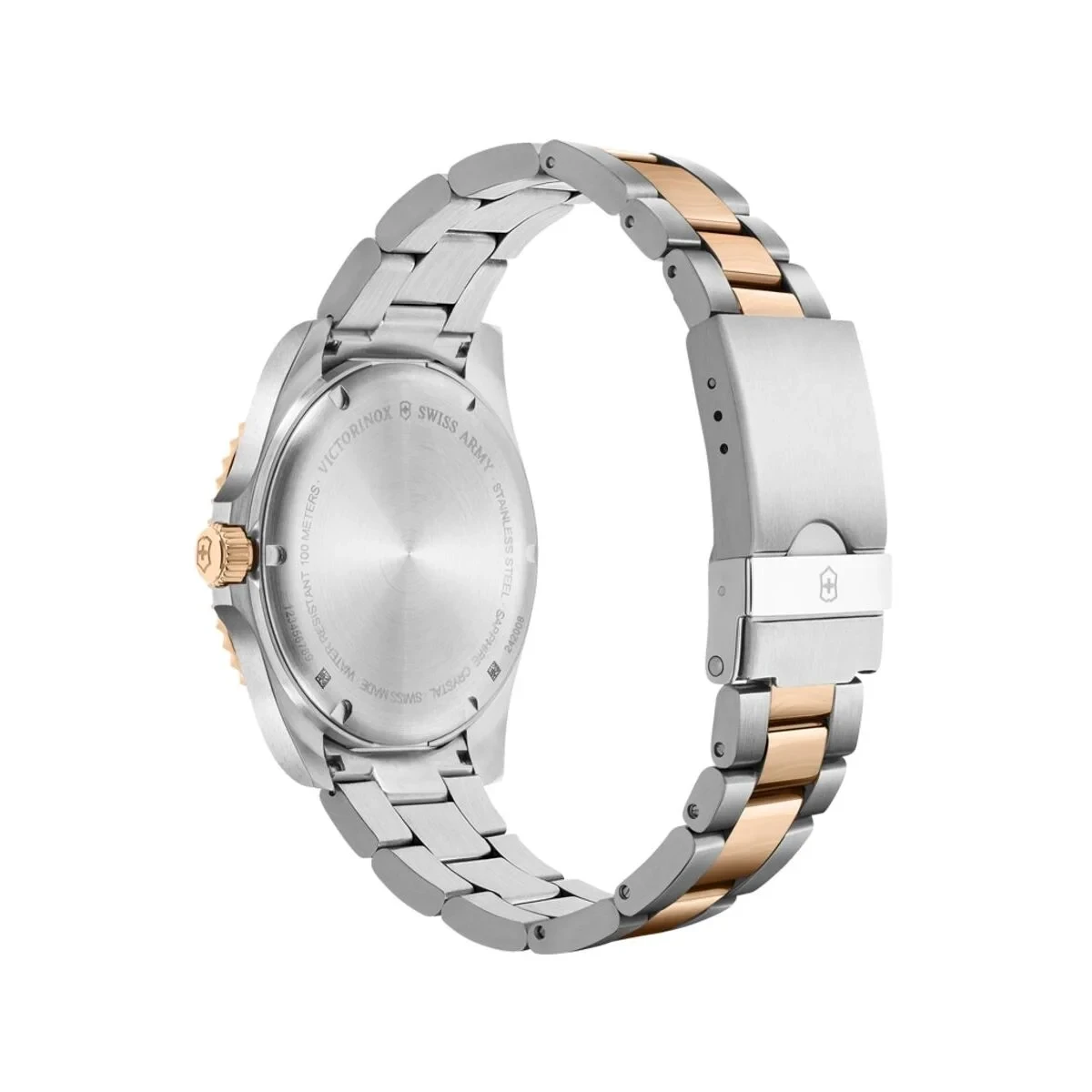 Reloj Hombre Victorinox V242008 Verde Plateado