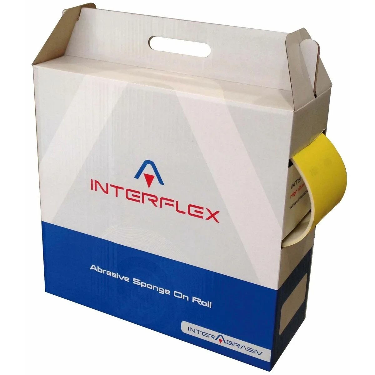 Papel de lija INTERFLEX Rollo 25 m Amarillo