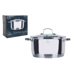 Cacerola Con Tapa Santa Clara Ø 25,5 x 34 x 15 cm (2 Unidades)