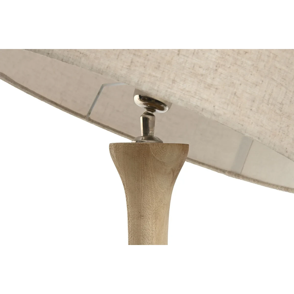 Lámpara de mesa Home ESPRIT Natural Madera de mango 50 W 220 V 40 x 40 x 78 cm