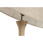 Lámpara de mesa Home ESPRIT Natural Madera de mango 50 W 220 V 40 x 40 x 78 cm