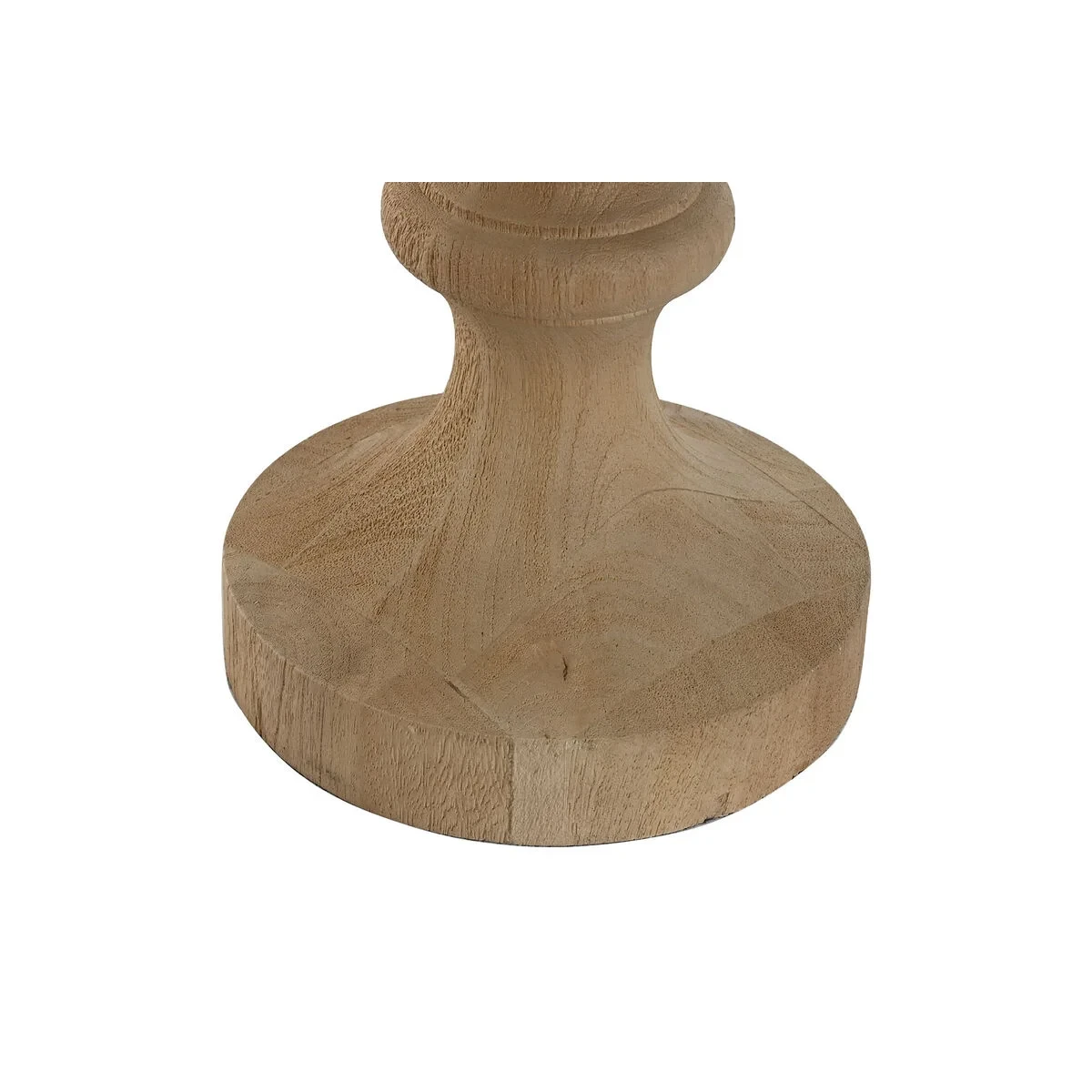 Lámpara de mesa Home ESPRIT Natural Madera de mango 50 W 220 V 40 x 40 x 78 cm