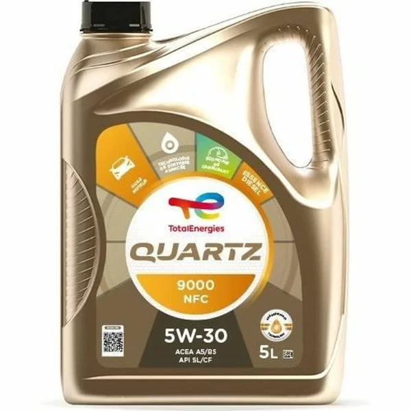 Aceite de Motor para Coche Totalenergies  Quartz 9000 5 L
