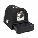 Arenero para Gatos Curver Antracita 51 x 38,5 x 39,5 cm Plástico (Plástico)