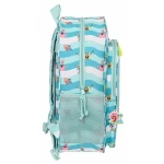 Mochila Escolar Spongebob Stay positive Azul Blanco