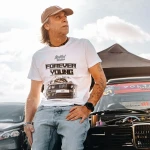 Camiseta de Manga Corta Hombre RADIKAL FOREVER YOUNG Blanco L