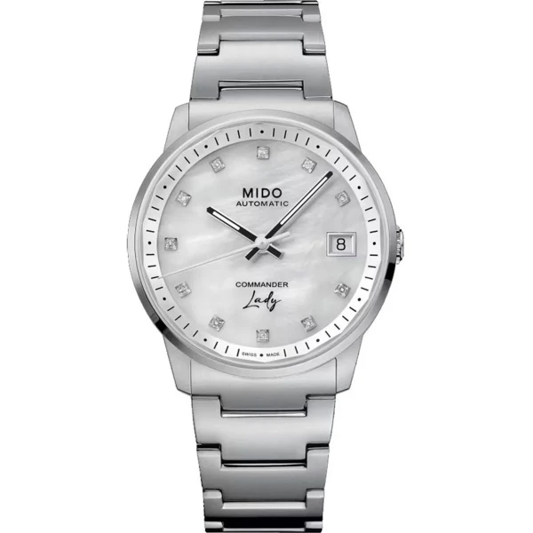 Reloj Hombre Mido COMMANDER LADY Plateado