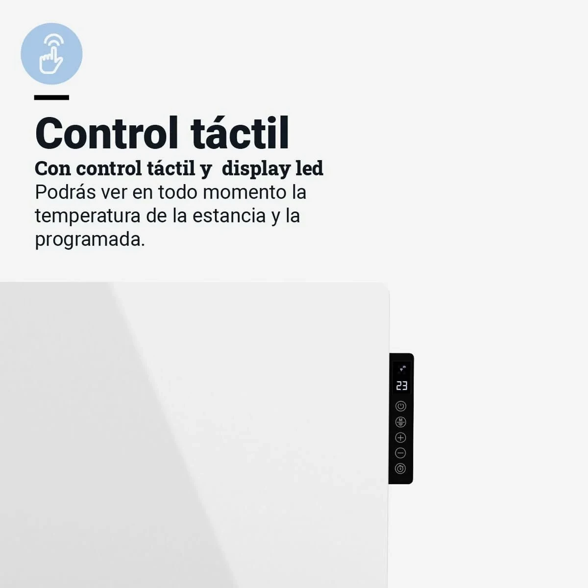 Calefactor Split Cerámico de Pared Universal Blue 4022-UCPC9910-2 Blanco