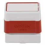 Sellos Brother 18 x 50 mm Rojo (6 Unidades)