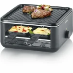 Raclette Severin RG2360 Negro noir 24 x 24 cm