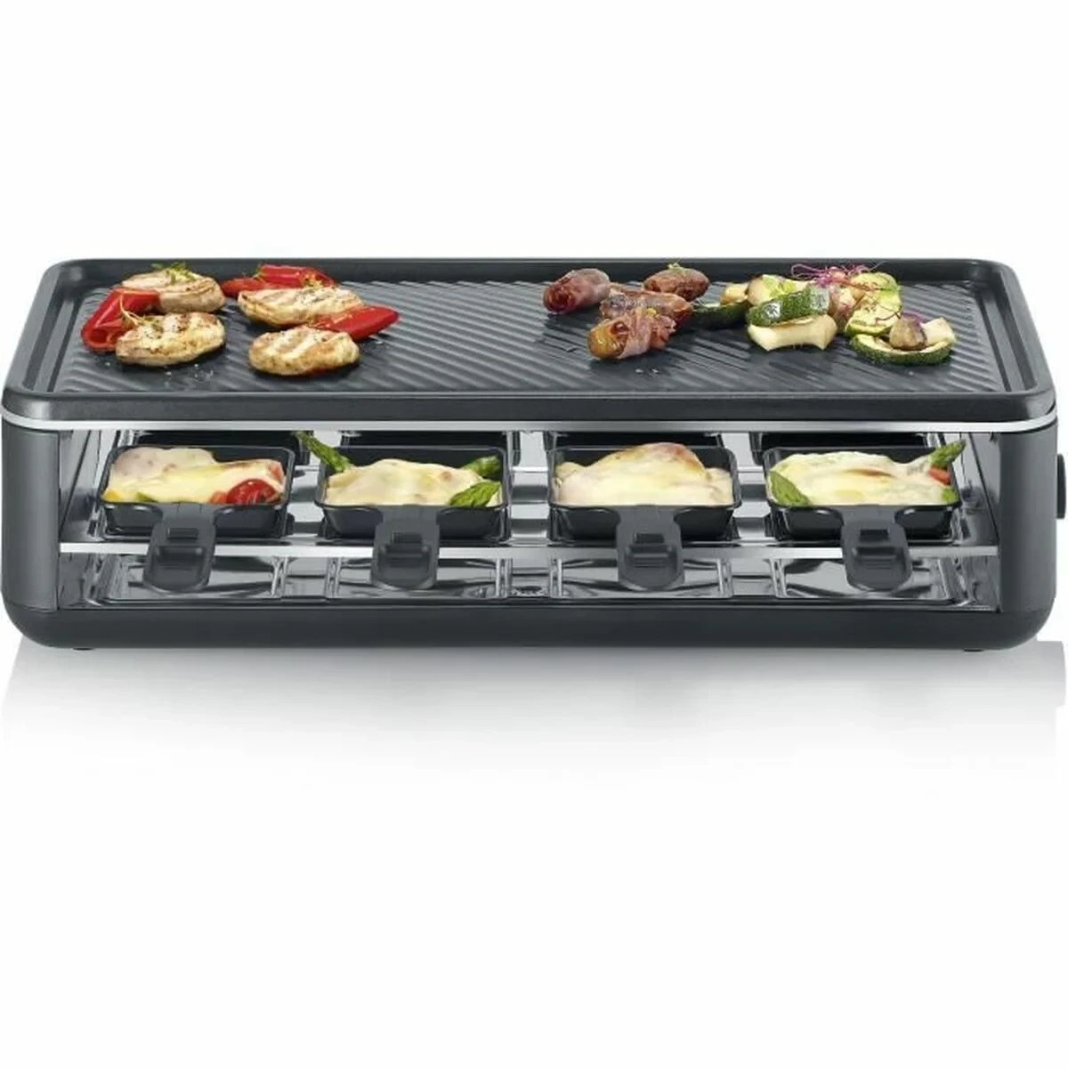Raclette Severin RG2365 Negro noir 48 x 24 cm