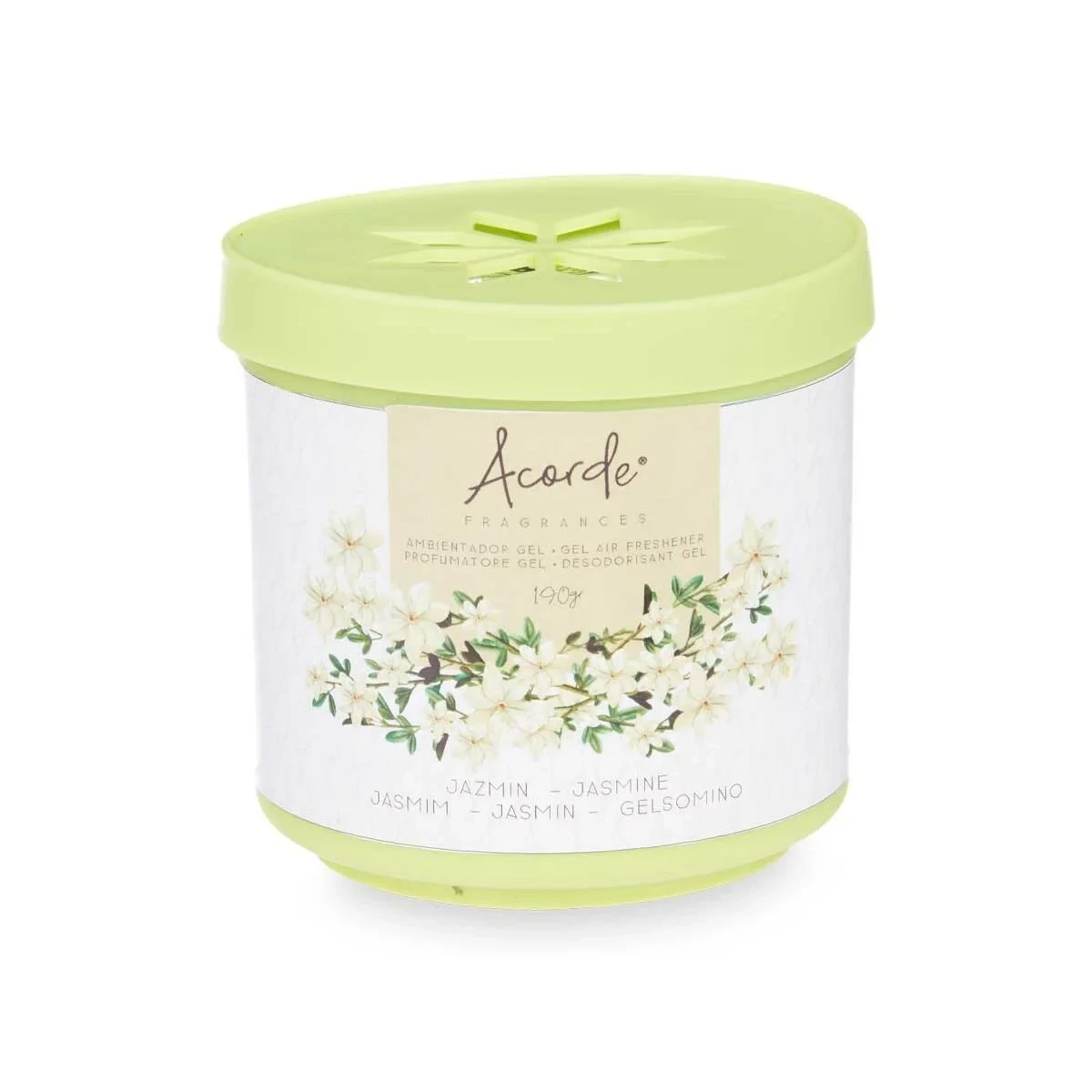 Ambientador Acorde Jazmín 190 g (24 Unidades)