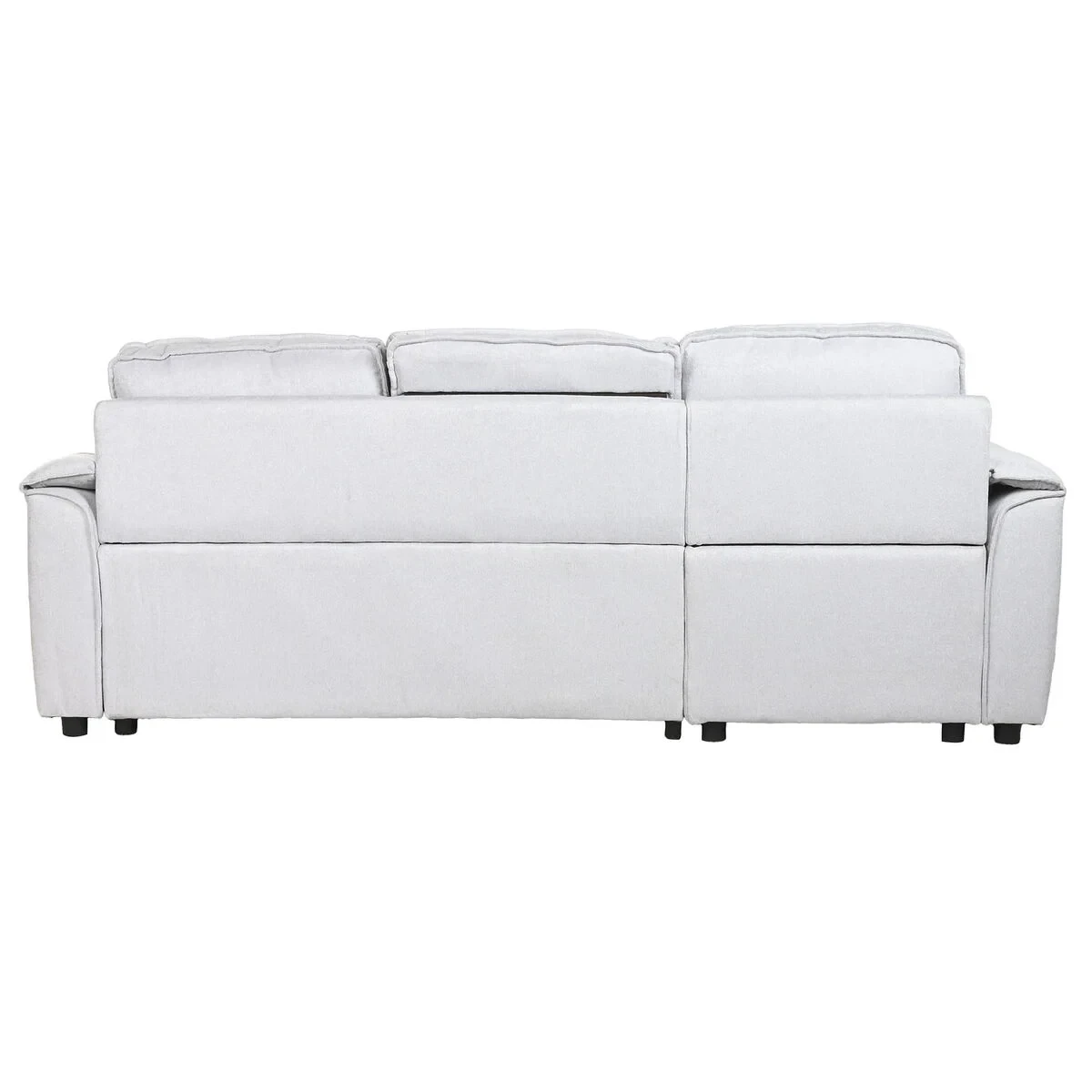 Sofá Cama Home ESPRIT Gris claro Moderno 220 x 153 x 88 cm