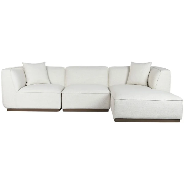 Sofá Home ESPRIT Crema Scandi 279 x 171 x 72 cm
