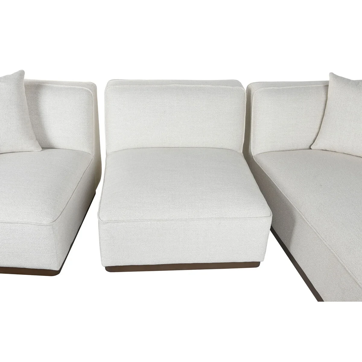 Sofá Home ESPRIT Crema Scandi 279 x 171 x 72 cm