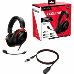Auriculares con Micrófono HyperX Cloud III Negro