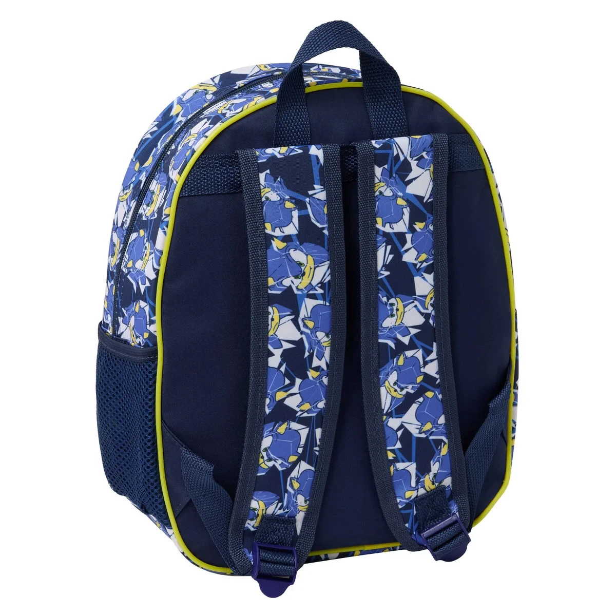 Mochila Escolar Sonic City Azul 27 x 33 x 10 cm
