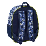 Mochila Escolar Sonic City Azul 27 x 33 x 10 cm
