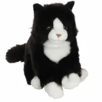 Peluche Gipsy Gato Negro/Blanco