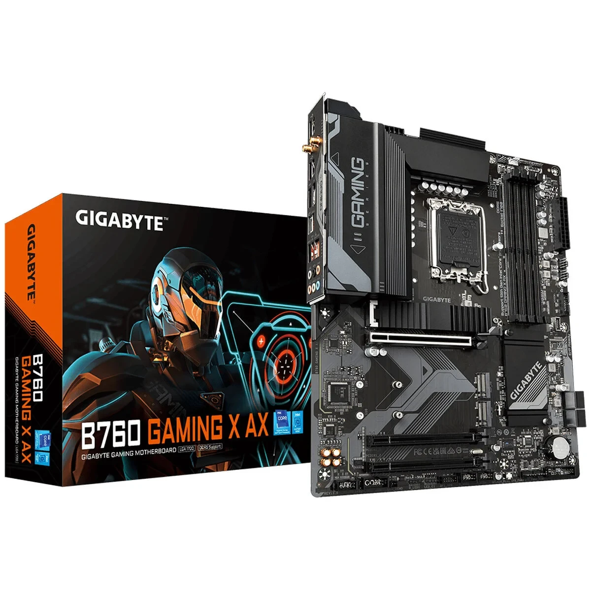 Placa Base Gigabyte B760 GAMING X AX 256 MB Intel LGA 1700