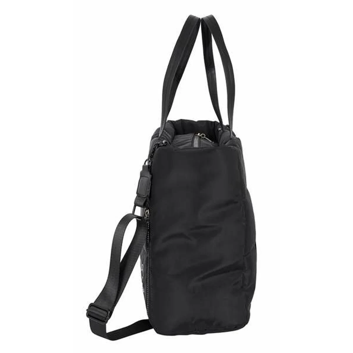 Bolso con bolsillo para Portátil Mickey Mouse Teen Mood Negro 40 x 31 x 17 cm Acolchado