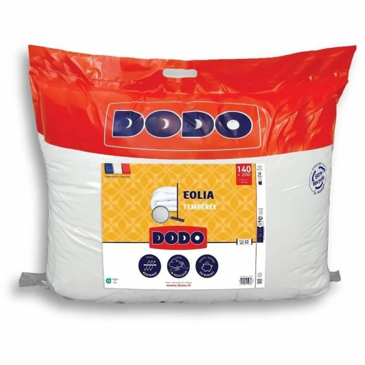 Relleno Nórdico DODO EOLIA Blanco 300 g/m² 140 x 200 cm