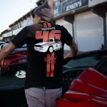 Camiseta de Manga Corta Hombre RADIKAL WINNERS NEVER QUIT Negro M