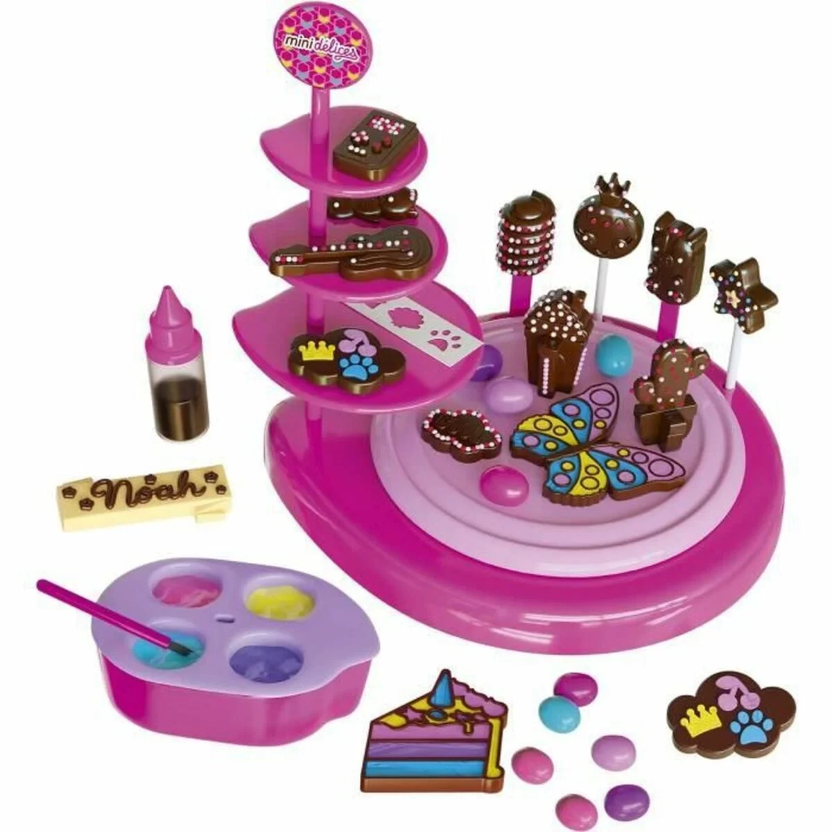 Juego de Manualidades Lansay Mini Délices - 10 In 1 Chocolate Workshop  Repostería