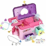 Caja-Joyero Funlockets Multicolor Rosa Plástico