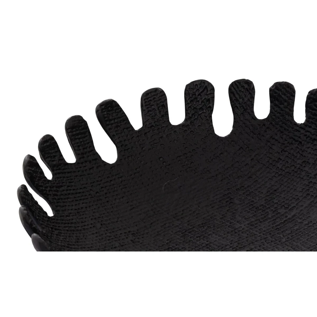 Centro de Mesa DKD Home Decor Negro Dorado Aluminio 32 x 32 x 9 cm (2 Unidades)