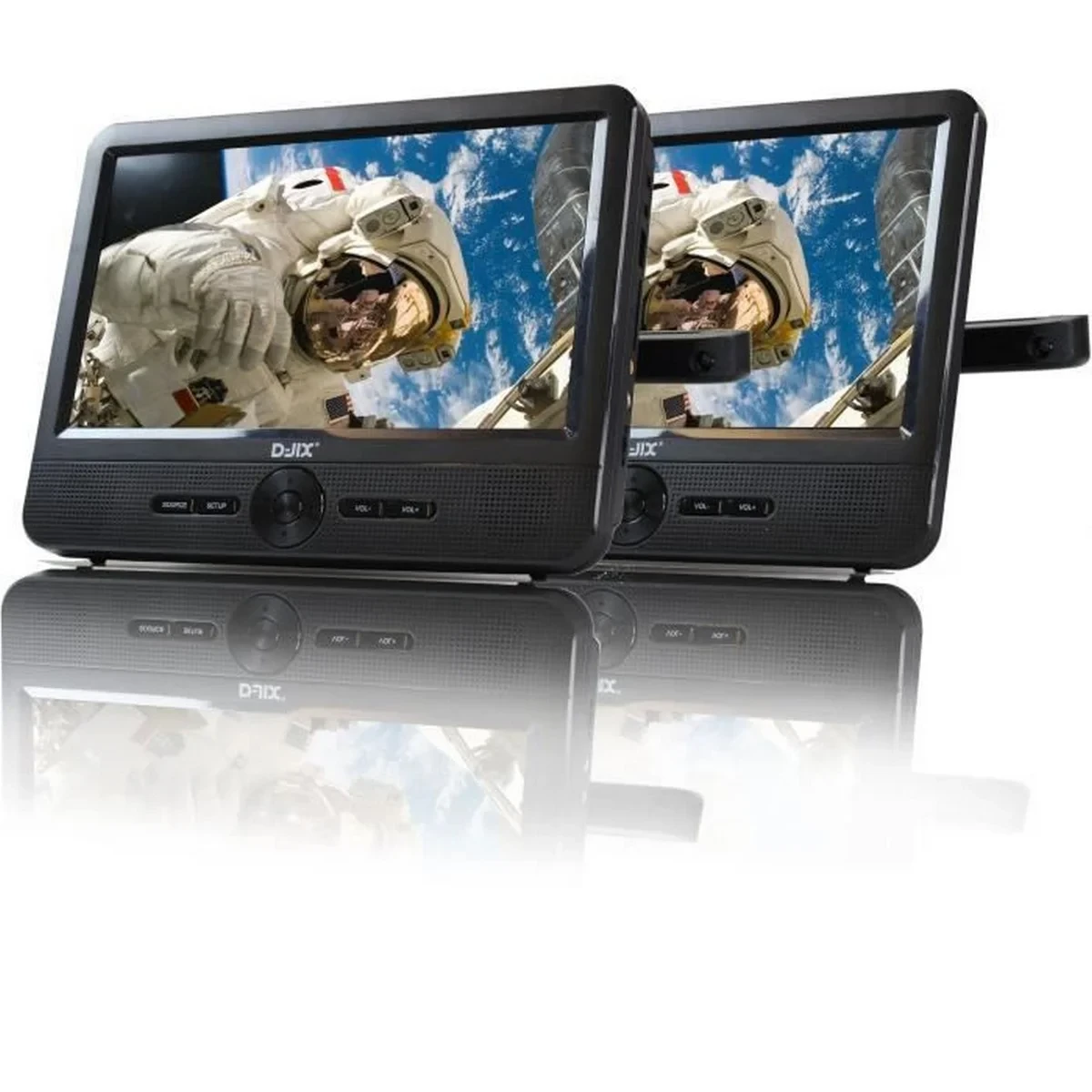 Reproductor de DVD D-JIX PVS 906-50SM 9" 800 x 480 px