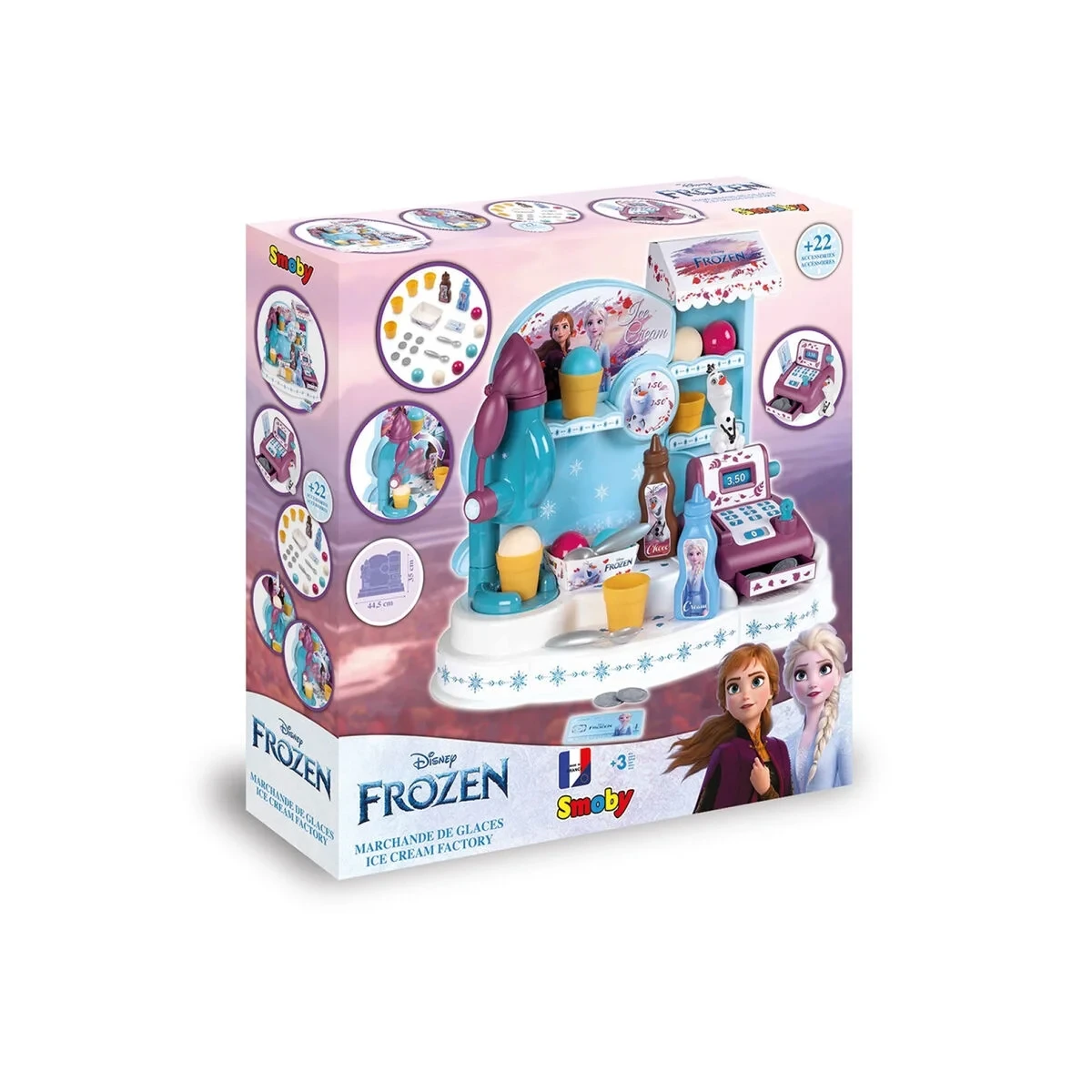 Set de juguetes Smoby  Frozen Ice Cream Shop
