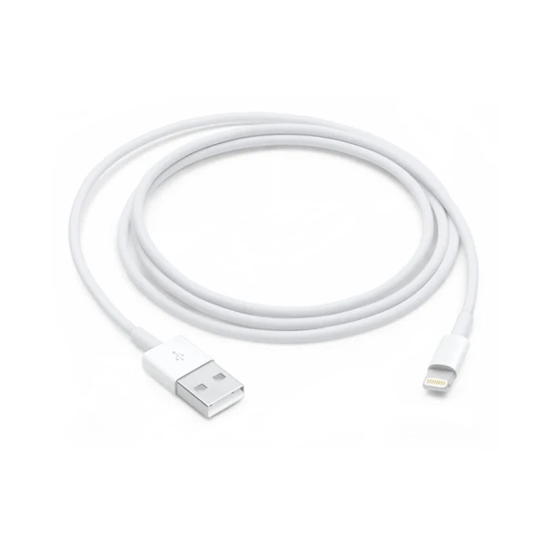 Cable USB a Lightning Apple MXLY2ZM/A Blanco Negro 1 m