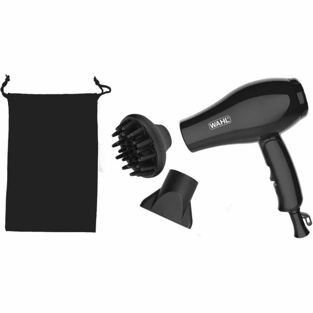 Secador de Pelo Wahl 3402-0470 Negro 1000 W